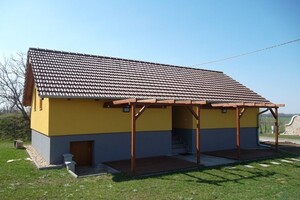 strecha ,pergoly a terasa